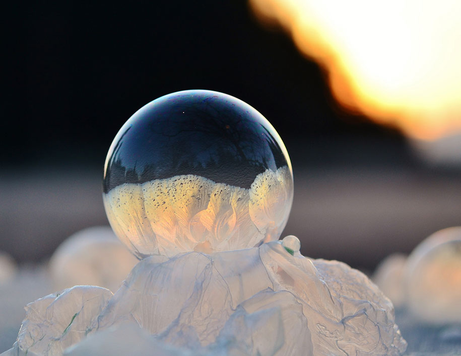 frozen bubbles bubble kelly angela soap freezing photographs dish blowing freeze blow website via angel own