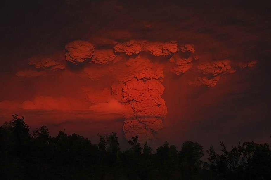 Как прекрасен этот мир Erupted-volcano-chile-francisco-negroni-11