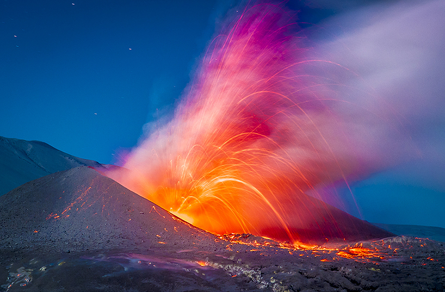Как прекрасен этот мир Erupted-volcano-chile-francisco-negroni-13
