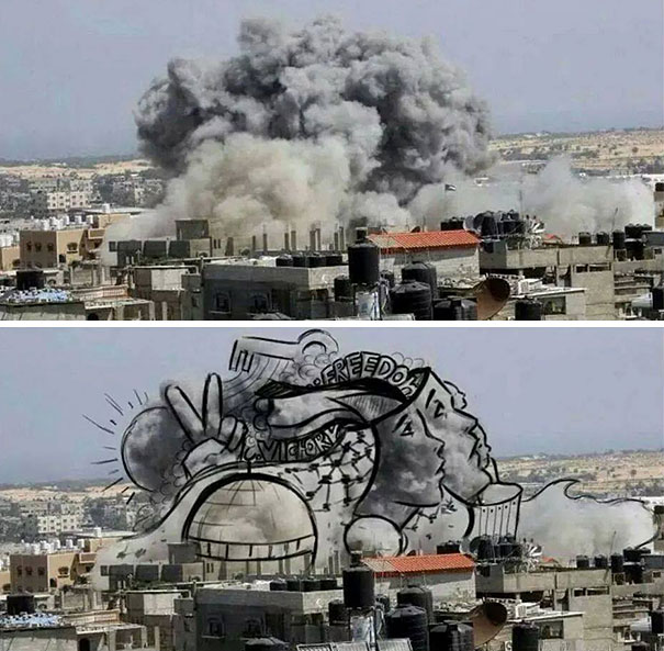 palestine-israel-rocket-strike-smoke-pareidolia-art-3