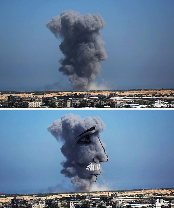 palestine-israel-rocket-strike-smoke-pareidolia-art-6