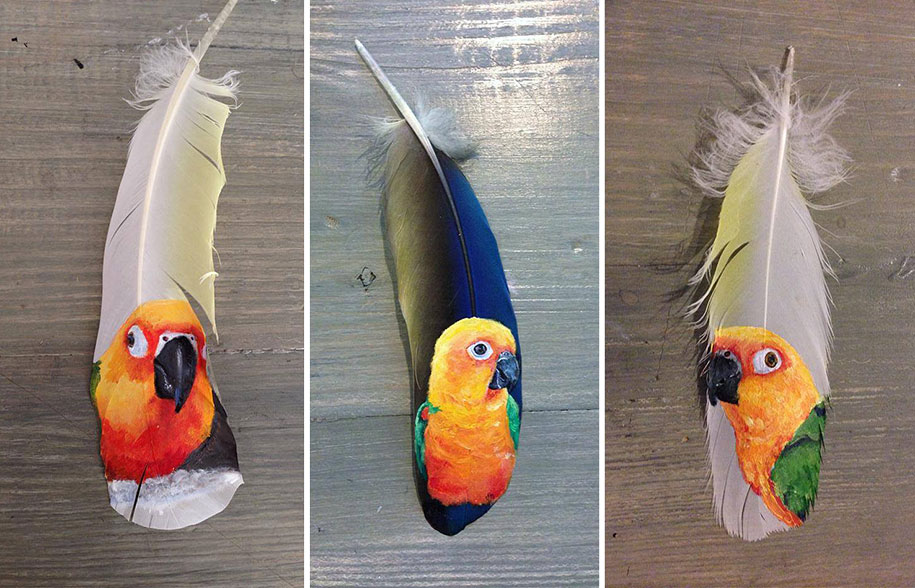 animal-bird-painting-feathers-oil-acrylic-paint-jamie-homeister-12