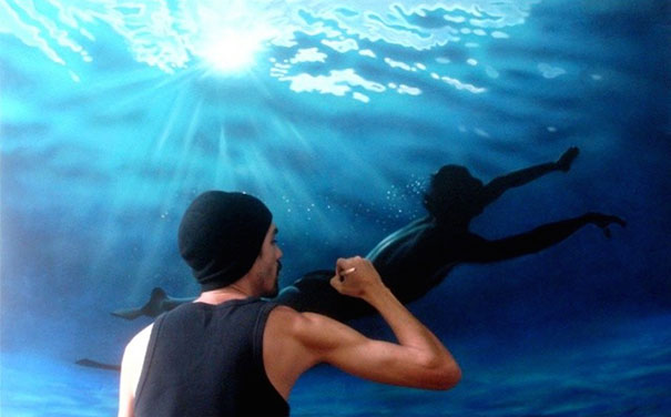 realistic-paintings-water-swimming-people-gustavo-silva-nunez-1