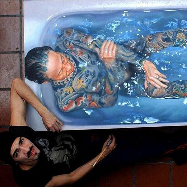 realistic-paintings-water-swimming-people-gustavo-silva-nunez-13