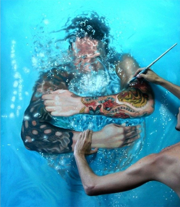 realistic-paintings-water-swimming-people-gustavo-silva-nunez-2