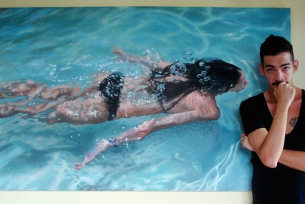 realistic-paintings-water-swimming-people-gustavo-silva-nunez-5