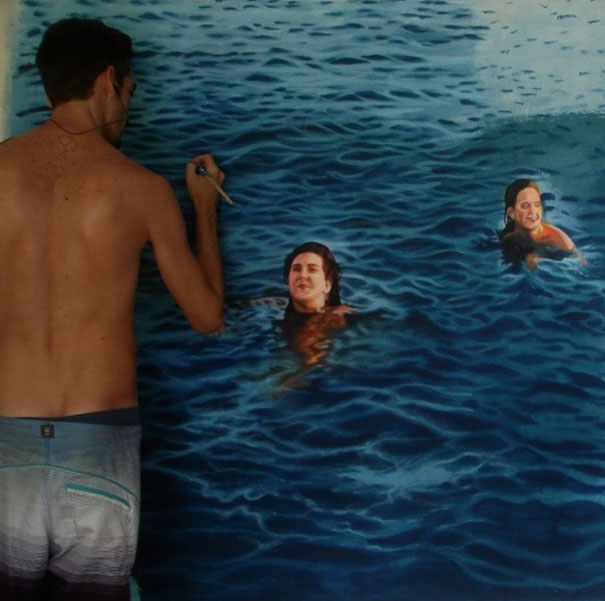realistic-paintings-water-swimming-people-gustavo-silva-nunez-8
