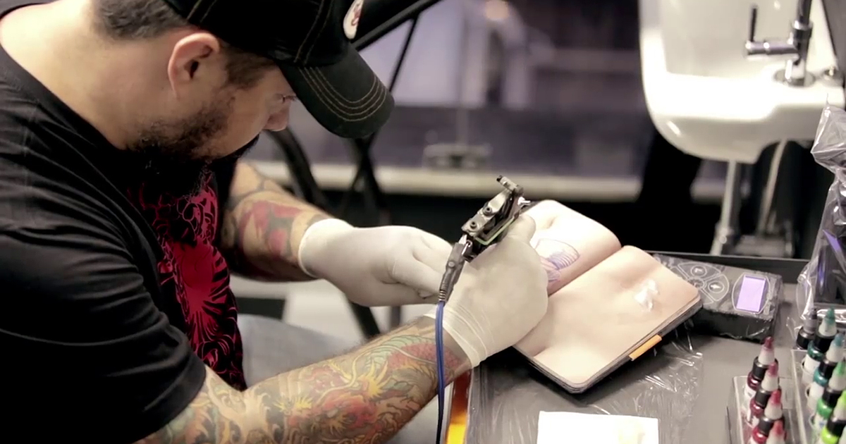 Book Made Of Synthetic Skin Lets Beginner Tattoo Artists