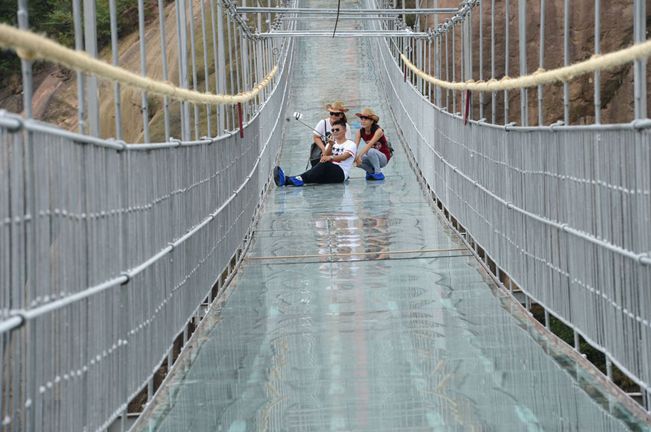 Longest Glass Bridge Ever Just Opened In China And Tourists Are