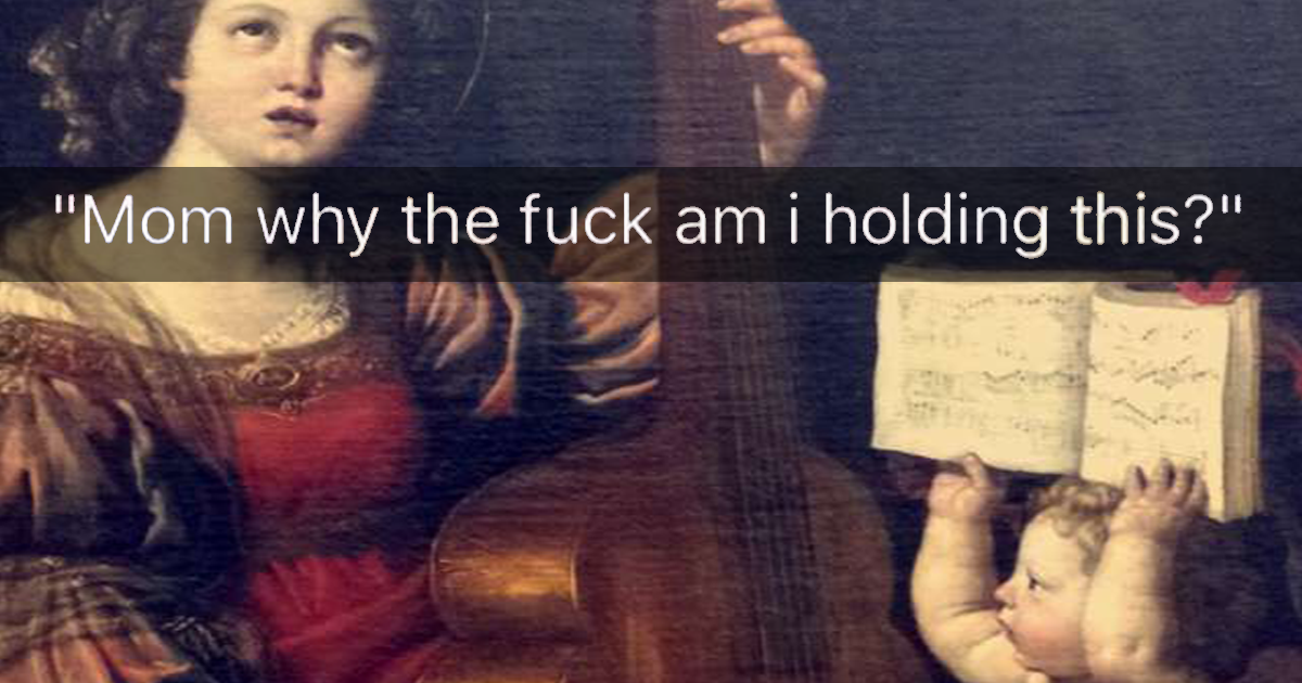 Guy Goes To Louvre For The First Time And Tries To Explain Art