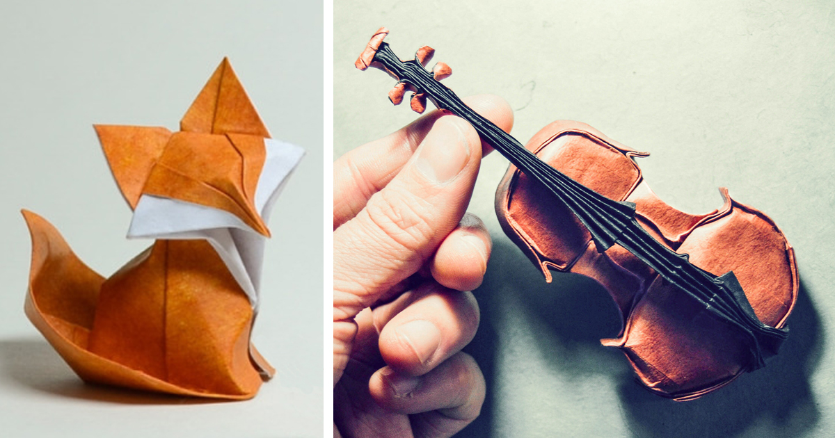 16 Amazing Origami Pieces To Celebrate World Origami Day