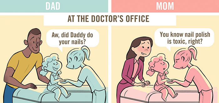 dad-vs-mom-parenting-stereotypes-comics-chaunie-brusie-2