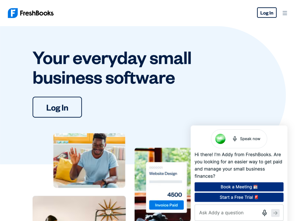 FreshBooks screenshot