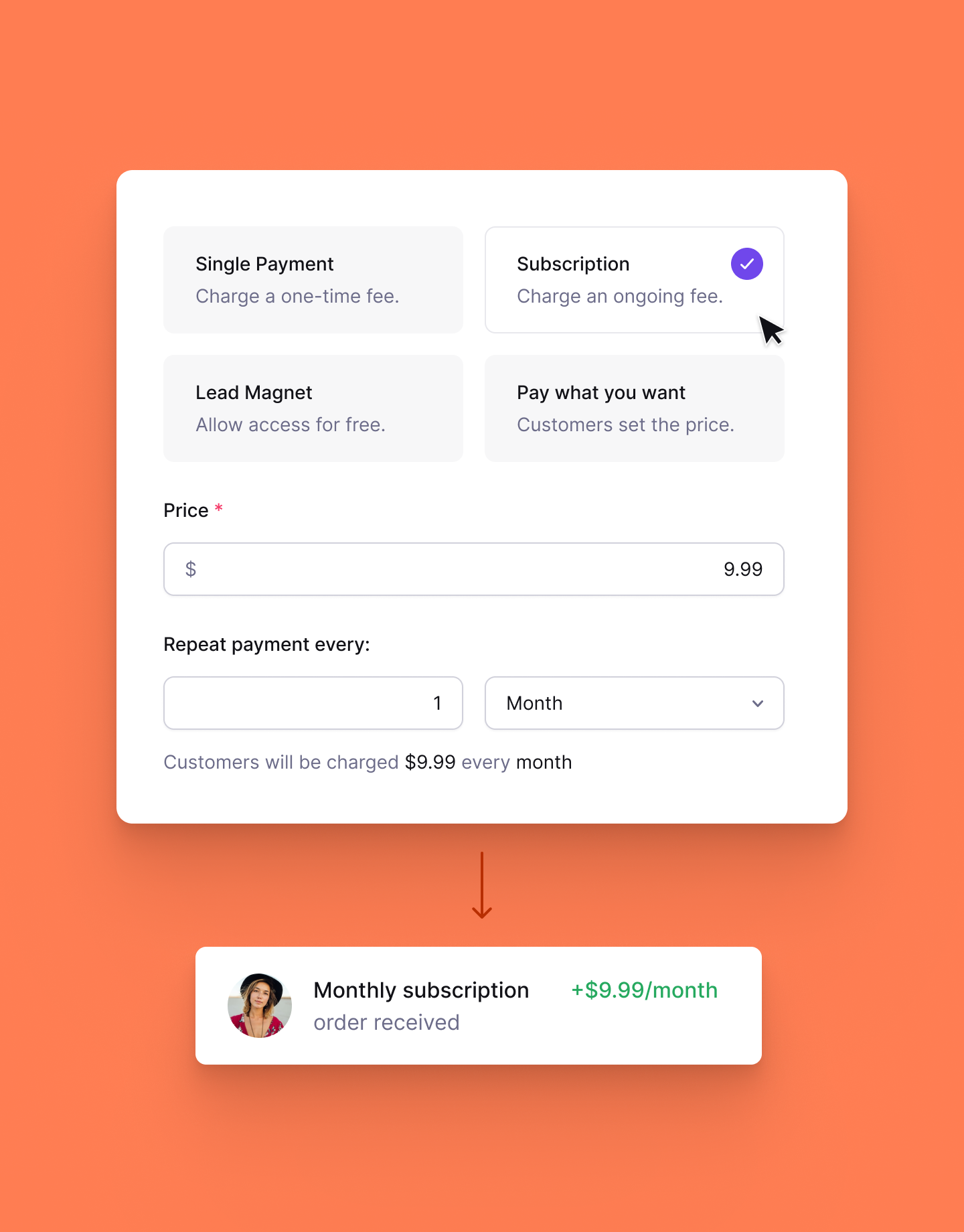 Subscription billing