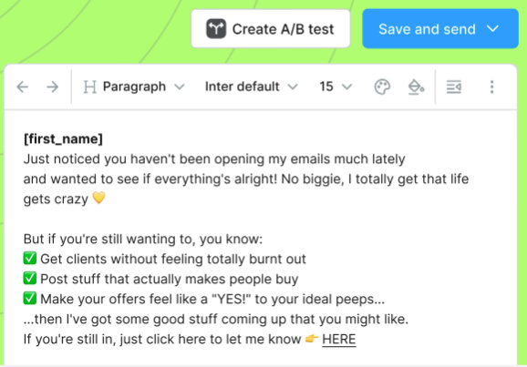 Email marketing & automation
