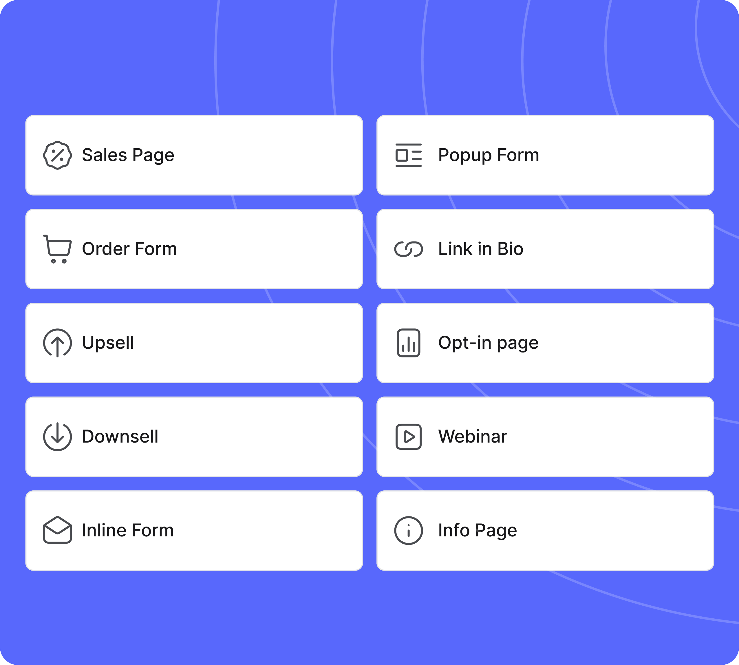 Funnel builder