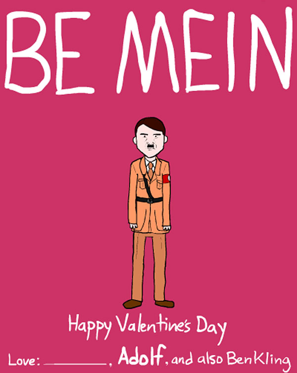 Thought-Provoking Valentine Cards Featuring Dictators and ...