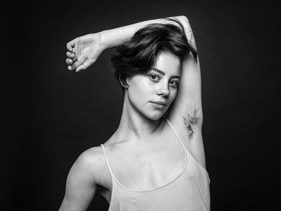 Photographer Questions Beauty Standards With Photos Of Women With Unshaven Armpits -9062