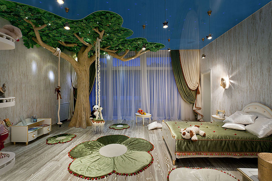 22 Of The Most Magical Bedroom Interiors For Kids | DeMilked