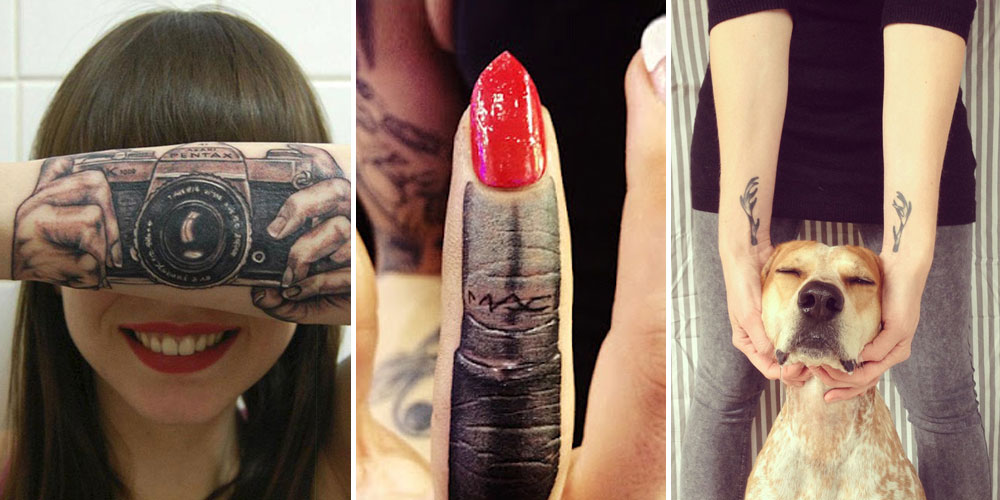 30 Interactive Tattoos That Playfully Use The Human Body