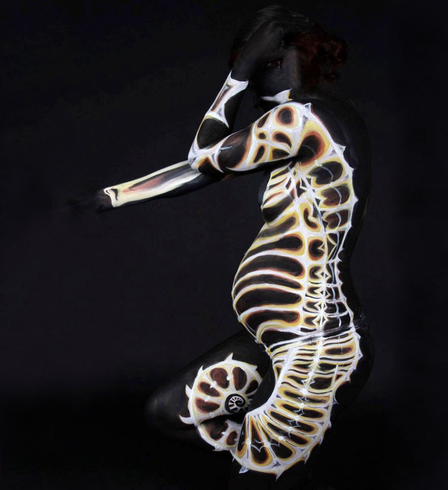 Incredible Body Paintings By Gesine Marwedel Transform 