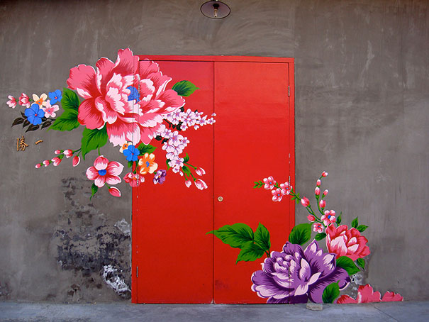 πόρτες-πόρτα διακόσμηση-εξωτερικό-design-art-9