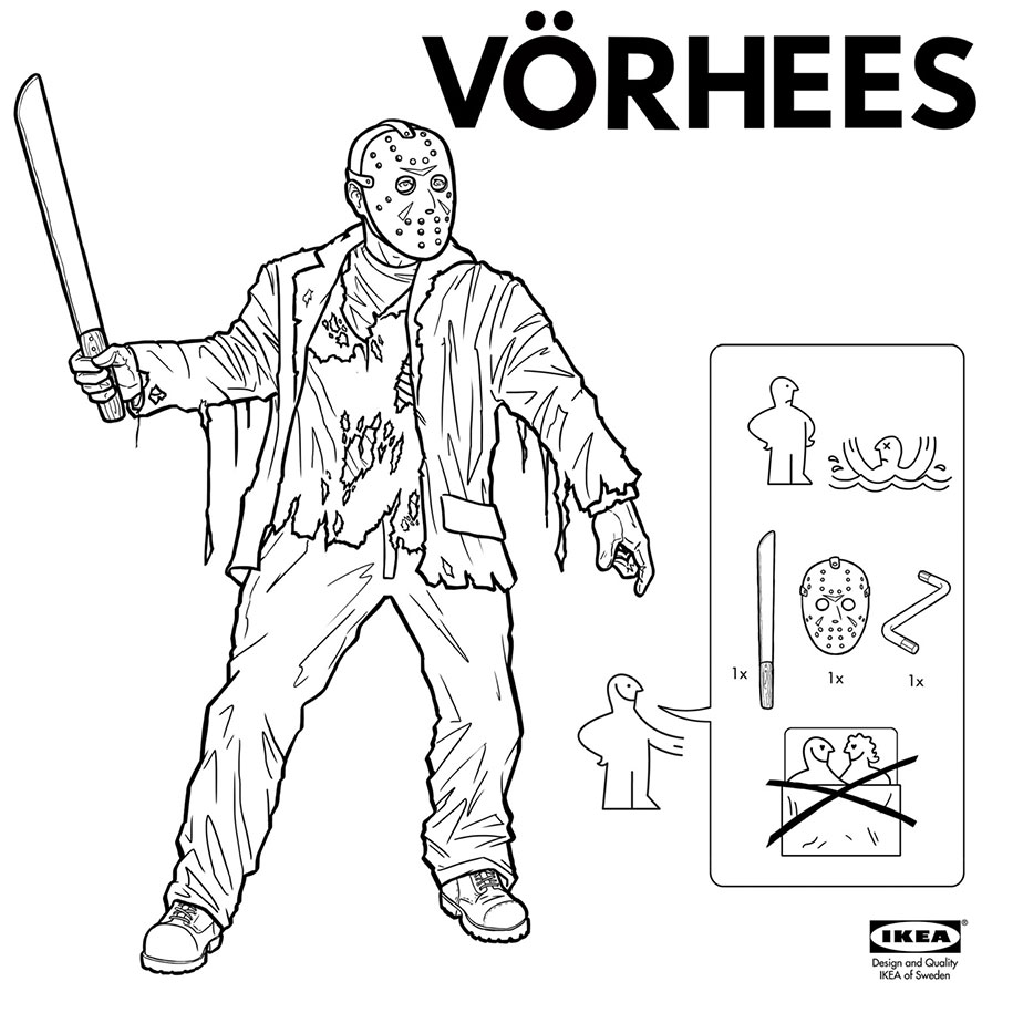Ikea Instructions How To Make Your Very Own Movie Monsters