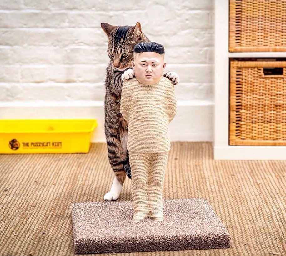 putin-kim-jong-un-cat-scratching-posts-protest-pussycat-riot-4