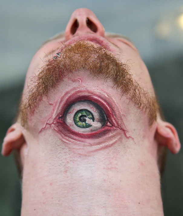 amazing 3d tattoo art 25 - 56  Tatuagens em 3D que irão bagunçar sua mente