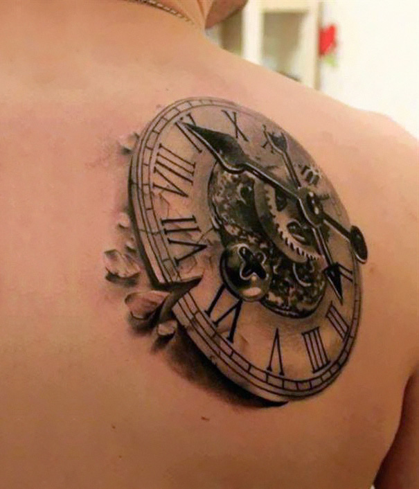 amazing 3d tattoo art 26 - 56  Tatuagens em 3D que irão bagunçar sua mente