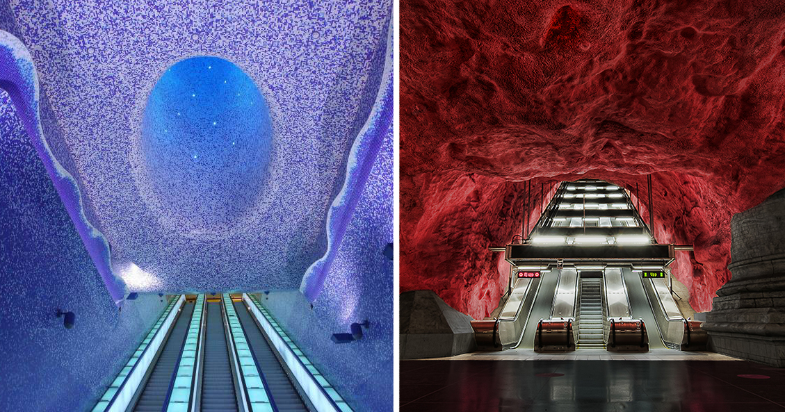 24 Of The Most Impressive Metro Stations Around the World | DeMilked