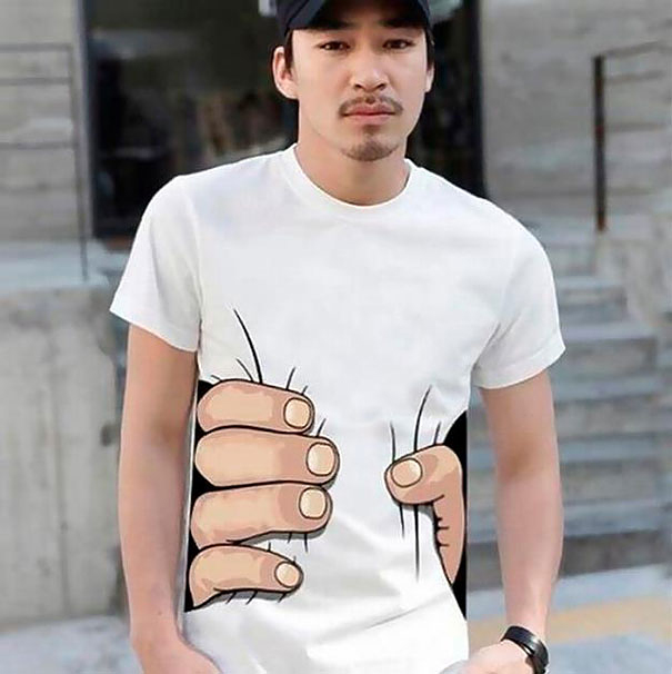 Super 28 Creative T-Shirt Designs Demonstrate That “Image on Chest” Isn VT-16