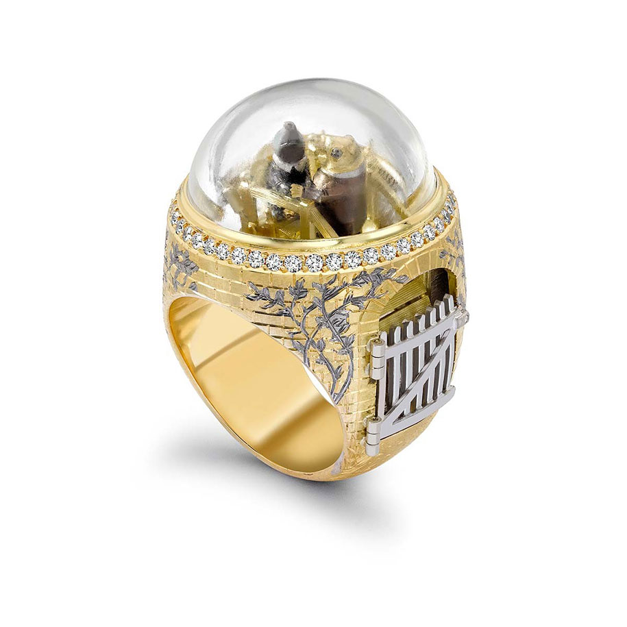 Magical Rings With Secret Compartments Inspired By Famous 