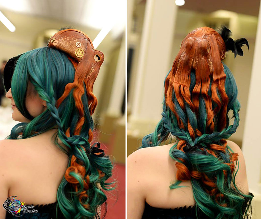 Bring The Ocean To Your Hair With Realistic Octopus Fascinators | DeMilked