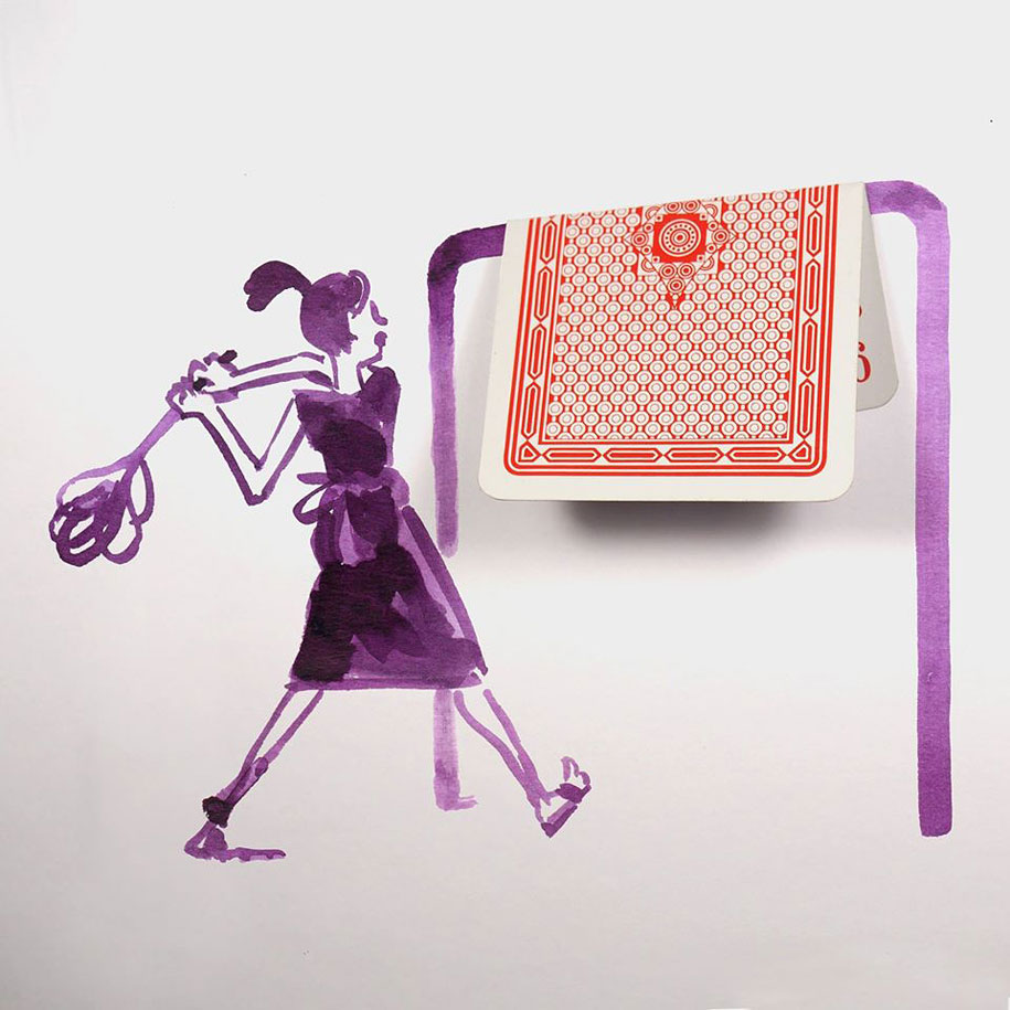 20 Clever Sketches Completed With Everyday Objects By ...