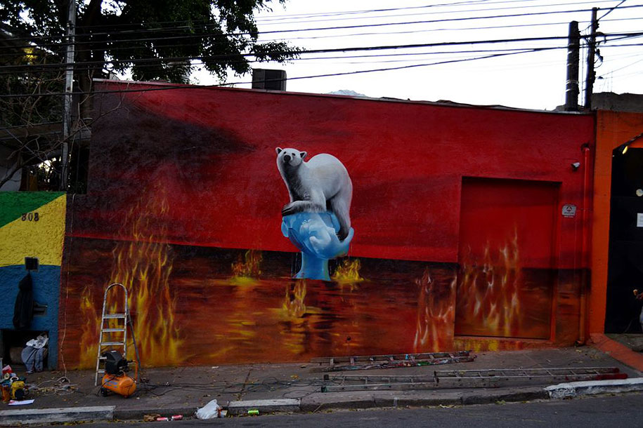 25 Powerful Pieces Of Street Art That Tell The Painful Truth | DeMilked