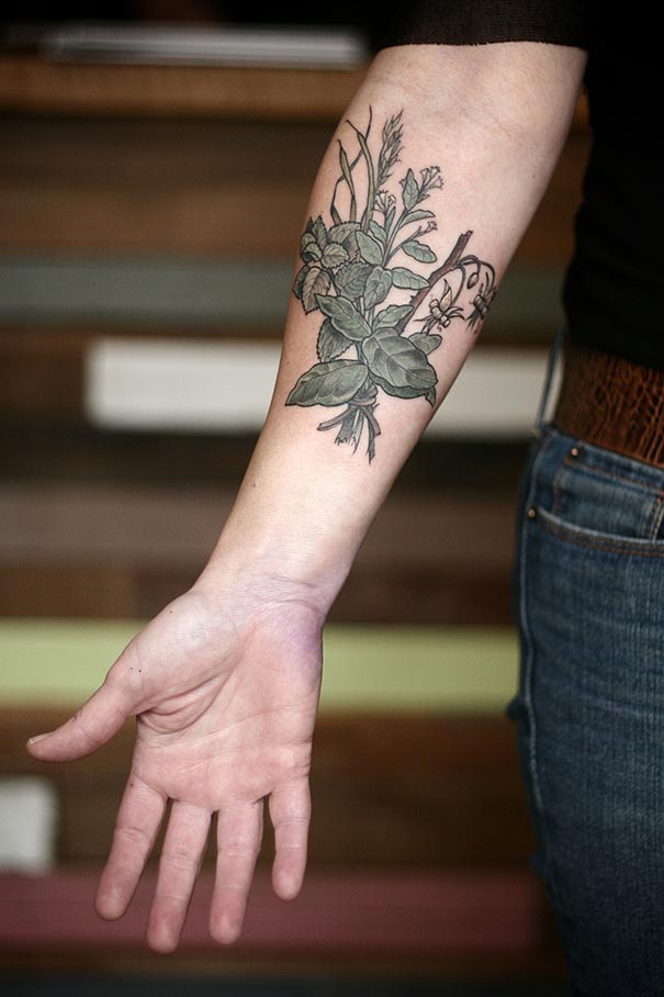 Beautiful Botanical Tattoos By Salem Witch Descendant