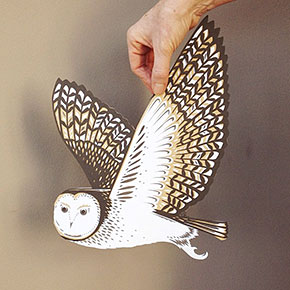Incredible Paper Art Hand Cut From Single Sheets Of Paper 
