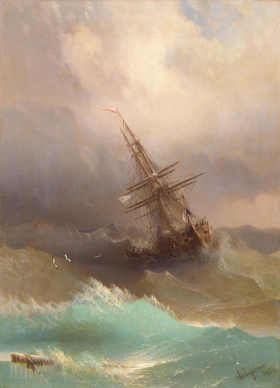 translucent-waves-19th-century-painting-ivan-konstantinovich-aivazovsky-21