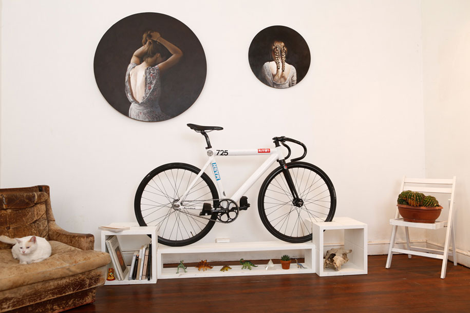 Furniture Doubles As Bike Racks To Save Space In Tiny ...