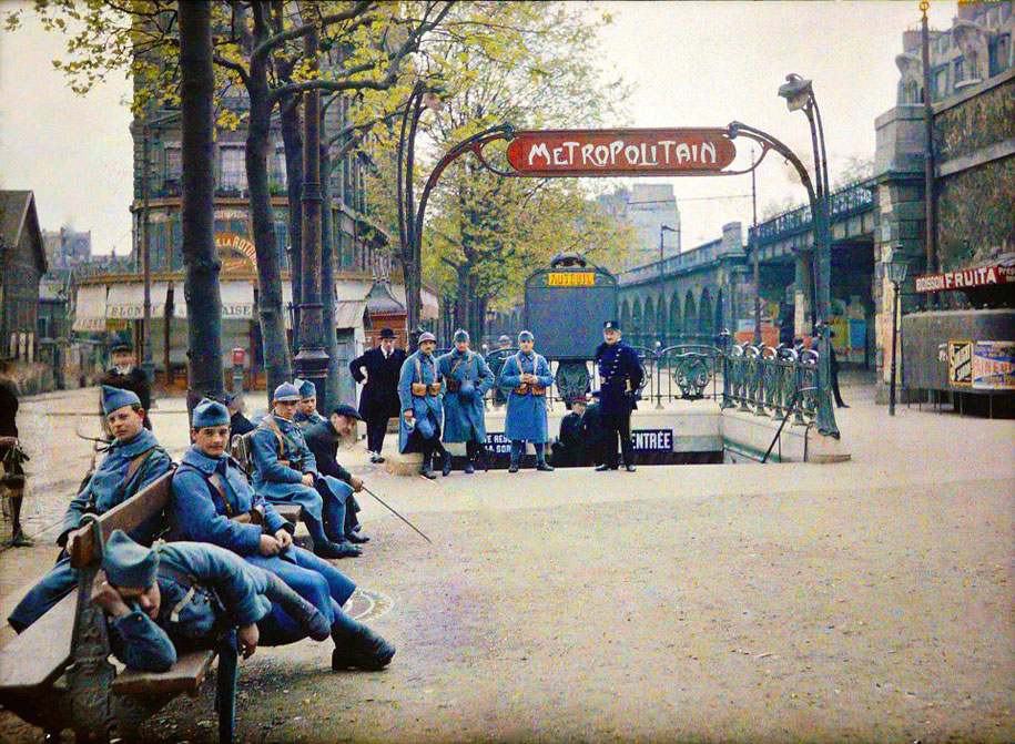 Paris, 1914: Rare Color Photos Show How The Capital Looked 