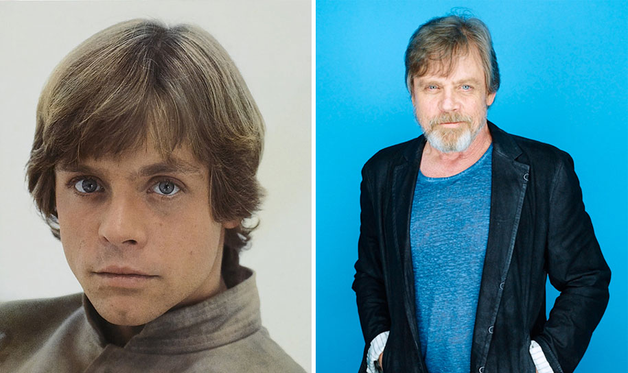 now then star wars cast actors 8 - Star Wars de 1977 O antes e depois dos artistas
