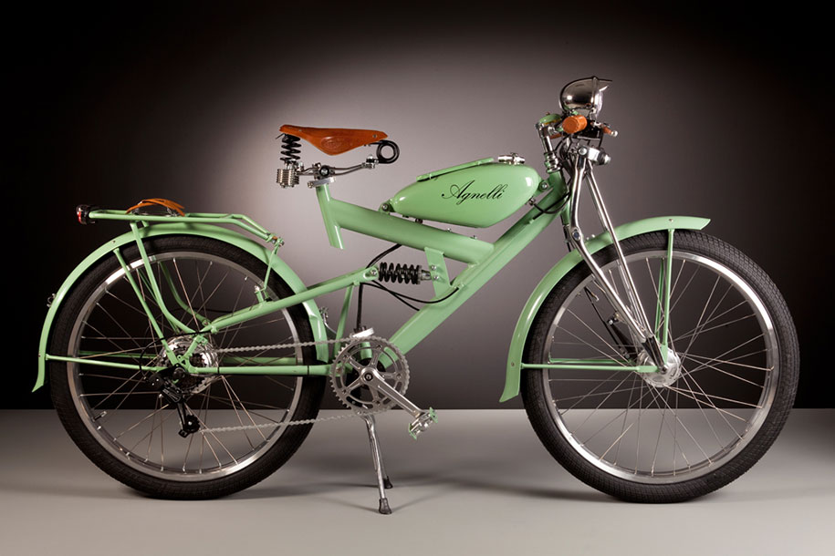 Electric Bikes Made Out Of Vintage 1950s Bike Parts