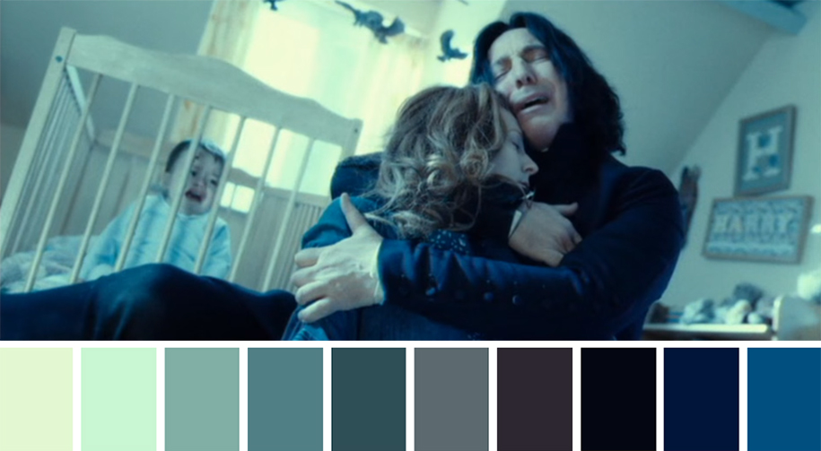 Paleta de colores - Harry Potter