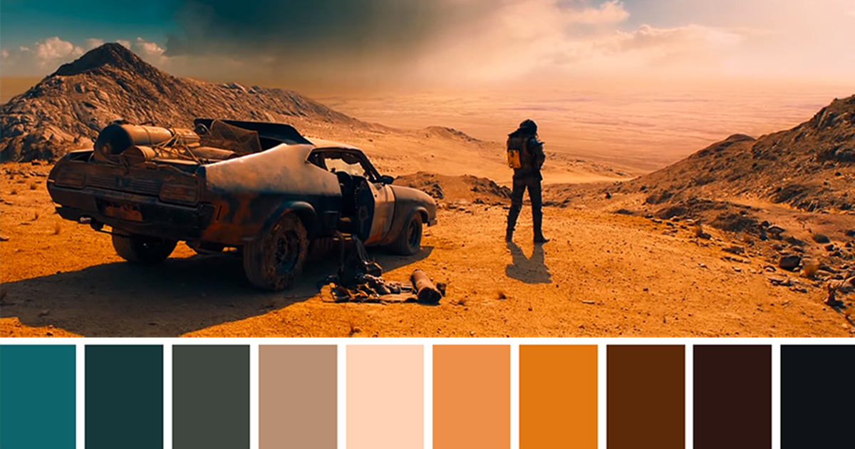 Tweeter Shares Color Palettes From Famous Movies | DeMilked
