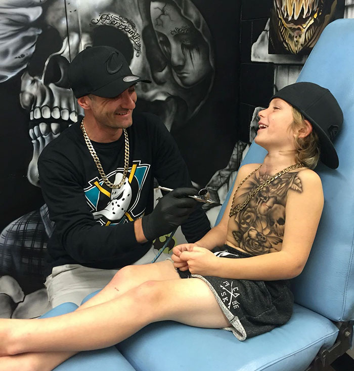 Tattoo Artist Benjamin Lloyd Gives Kids in Hospitals 