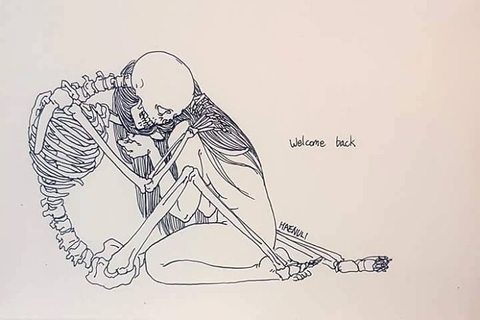 depression-death-skeleton-drawings-haenuli-shin-8