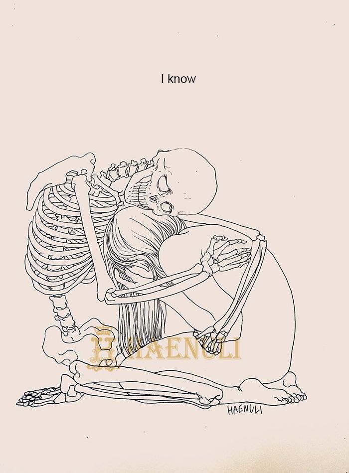 depression-death-skeleton-drawings-haenuli-shin-9