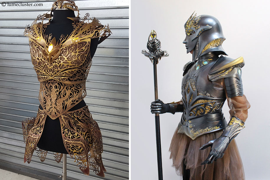 3d printed fantasy armor cosplay melissa ng 1 - Fantasia de armadura feito em 3D é o sonho de todo cosplay