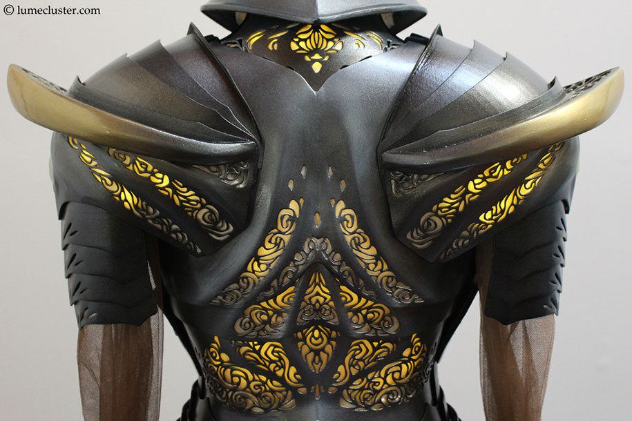 3d printed fantasy armor cosplay melissa ng 16 - Fantasia de armadura feito em 3D é o sonho de todo cosplay